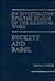 Beckett and Babel: An Investigation into the Status of the Bilingual Work (University of Toronto Romance Series, 57)