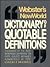Webster's New World Dictionary of Quotable Definitions
