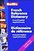 French Reference Dictionary