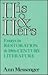 His and Hers: Essays in Restoration and Eighteenth Century Literature