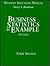 Business Statistics by Example by Nancy S. Boudreau