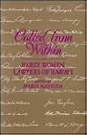Called from Within: Early Women Lawyers of Hawaii
