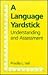 A Language Yardstick by Priscilla L. Vail