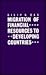Migration of Financial Resources to Developing Countries