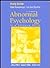 Abnormal Psychology in a Changing World: Study Guide