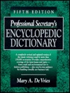Professional Secretary's Encyclopedic Dictionary (Hardcover)