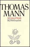 Thomas Mann: A Critical Study (Hardcover)