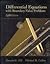Differential Equations with Boundary-Value Problems