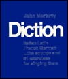 Diction Italian, Latin, French, German...the Sounds and 81 Exercises for Singing Them (Paperback)