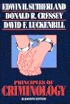 Principles of Criminology (The Reynolds Series in Sociology)