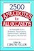 2,500 Anecdotes for All Occasions