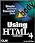 Using HTML 4