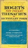 Roget's New Pocket Thesaurus In Dictionary Form