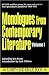 Monologues from Contemporary Literature (1)
