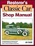 Restorer's Classic Car Shop Manual
