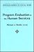 Program Evaluation in the Human Services (Springer Series on Social Work)