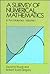 A Survey of Numerical Mathematics: In Two Volumes - Volume I