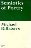 Semiotics of Poetry (Advances in Semiotics)
