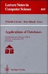 Applications of Databases: First International Conference, Adb-94 Vadstena, Sweden, June 21-23, 1994 : Proceedings (Lecture Notes in Computer Science) Applications of Databases: First International Conference, Adb-94 Vadstena, Sweden, June 21-23, 1994 : Proceedings (Lecture Notes in Computer Science)