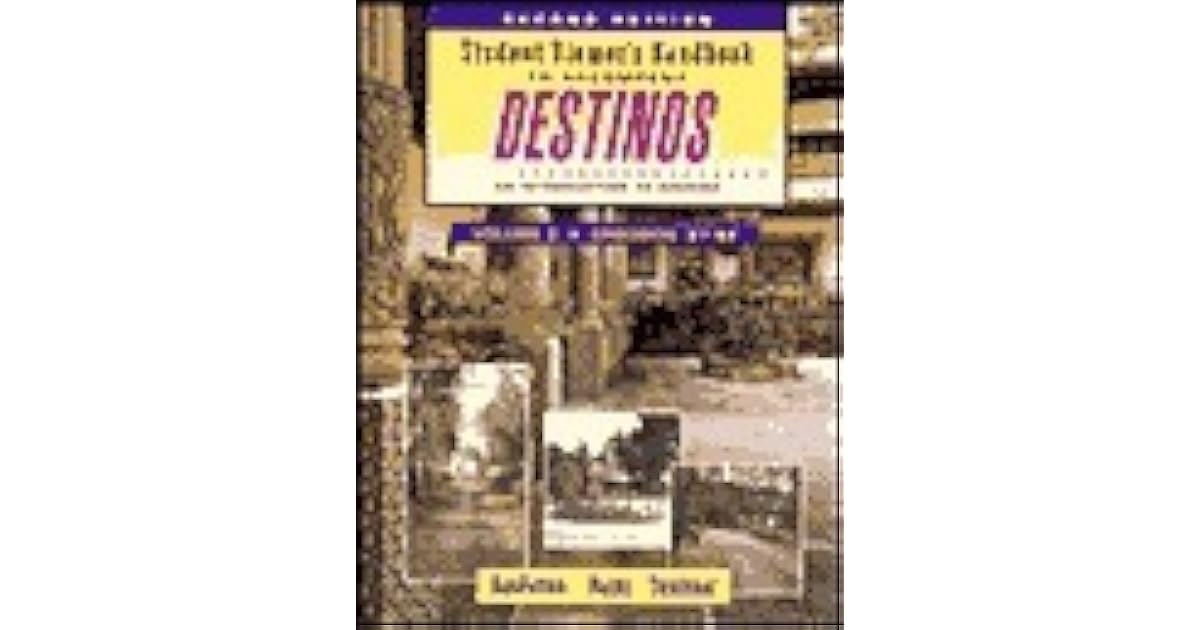 Student Viewer's Handbook to Destinos An Introduction to