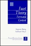 Facet Theory: Form and Content