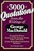 3000 Quotations of George MacDonald