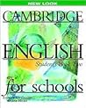 Cambridge English for Schools Student's Book Two