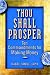 Thou Shall Prosper by Rabbi Daniel Lapin