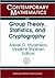 Group Theory, Statistics, And Cyptography: Ams Special Session Combinatorial And Statistical Group Theory, April 12-13, 2003, New York University