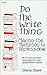 Do the Write Thing: Making the Transition to Professional