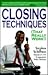 Closing Techniques (That Really Work!)