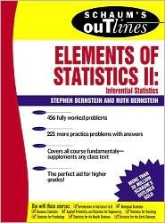 Schaum's Outline of Elements of Statistics II: Inferential Statistics (Paperback)