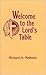 Welcome to the Lord's Table