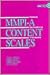 Mmpi-A Content Scales: Assessing Psychopathology in Adolescents (Volume 1) (MMPI-A Monographs)
