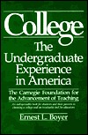 College: The Undergraduate Experience in America (Paperback)
