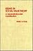 Essays in Social Value Theory: A Neoinstitutionalist Contribution: A Neoinstitutionalist Contribution