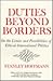 Duties Beyond Borders: On the Limits and Possibilities of Ethical International Politics (Contemporary Issues in the Middle East)