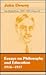 The Middle Works of John Dewey, Volume 10, 1899 - 1924: Essays on Philosophy and Education, 1916-1917 (Volume 10) (Collected Works of John Dewey)