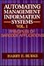Automating Management Information Systems: Principles of Barcode Applications