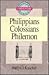 Philippians/Colossians/Philemon