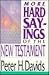 More Hard Sayings of the New Testament by Peter H. Davids