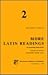 More Latin Readings: Teacher's Manual