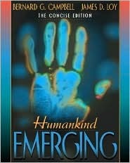 Humankind Emerging, The Concise Edition (Paperback)