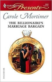 The Billionaire's Marriage Bargain (Mass Market Paperback)