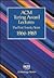 ACM Turing Award Lectures: The First Twenty Years 1966-1985