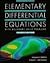 Elementary Differential Equ...