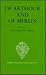Of Arthour and of Merlin: Volume 1: Text (Early English Text Society Original Series)