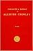The Works of Aleister Crowley (Collected Works of Aleister Crowley) Vol. One