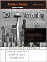 Cost Accounting Student Guide, 12th Edition