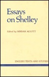 Essays on Shelley (Liverpool English Texts and Studies)